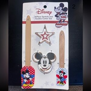 Disney Red and Blue Mickey Mouse Baking Set